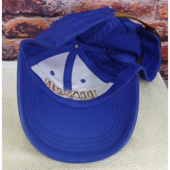Luxor Las Vegas Blue Baseball Cap Adjustable Strapback 100% Cotton Headwear Hat - Picture 5 of 6